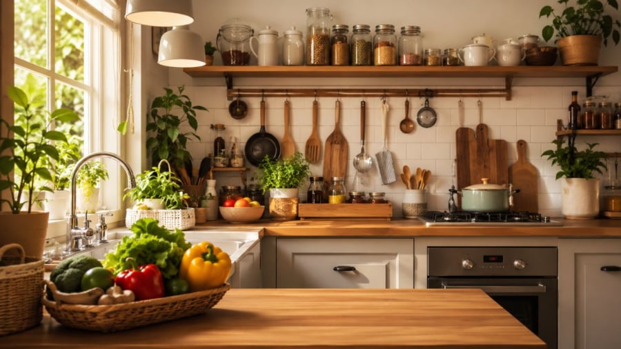Nhìn góc bếp có thể đoán được phần nào tính cách gia chủ