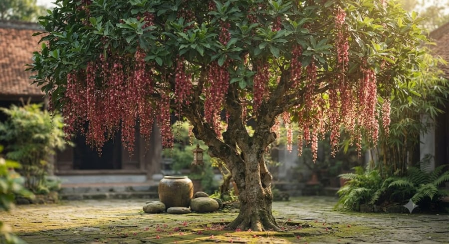 Ngay từ tên gọi, lộc vừng đã gợi lên hình ảnh về tiền tài và sự may mắn. 