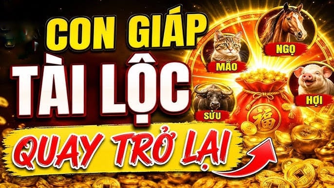 Lộc Trời rơi xuống: 3 con giáp chưa kịp vui đã vội lo giữ của