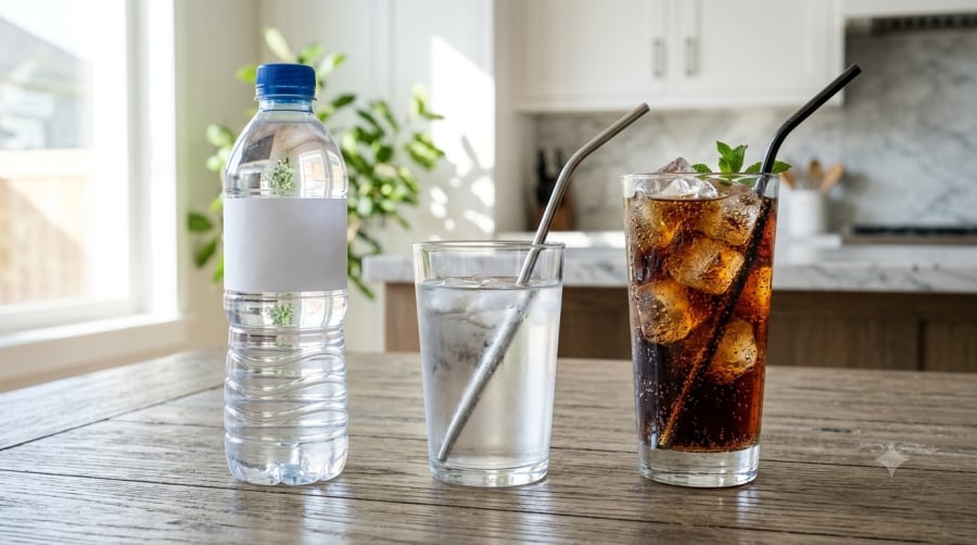 Nước lọc vẫn là lựa chọn phù hợp để bù nước trong mùa hè; các loại nước ngọt nên sử dụng ở mức vừa phải, không thay thế hoàn toàn nước lọc.