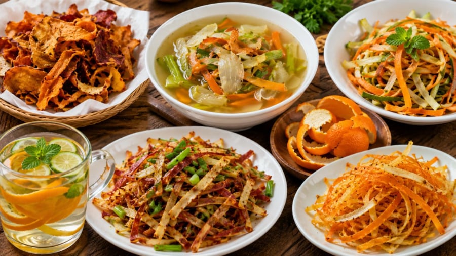 Chúng thậm chí còn thành món ăn độc lạ