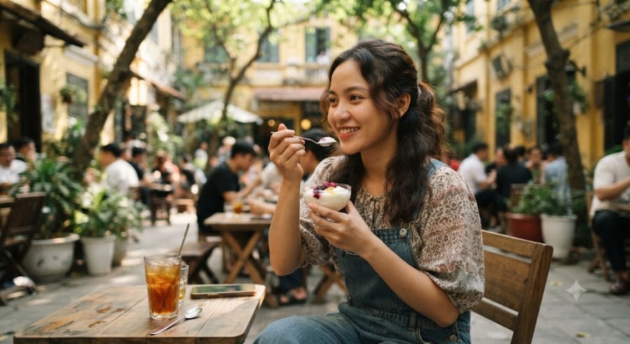 Đây là thời điểm lý tưởng nhất để sữa chua phát huy khả năng tiêu hóa.    