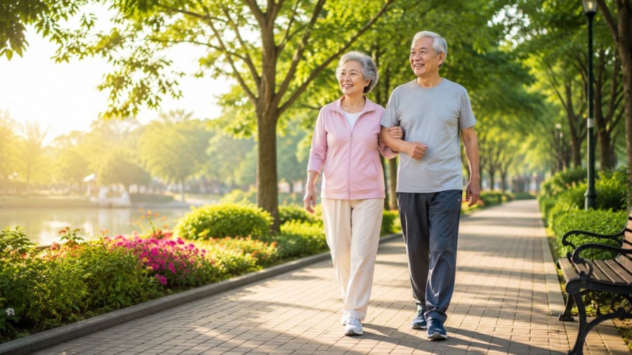 Sức khỏe là điều càng quan trọng khi tuổi già tới