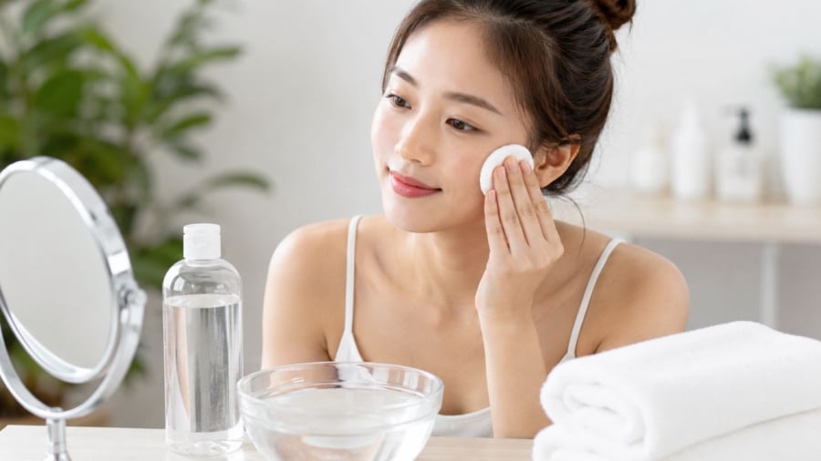 Nước muối có thể làm sạch da nhưng cần hiểu và dùng đúng