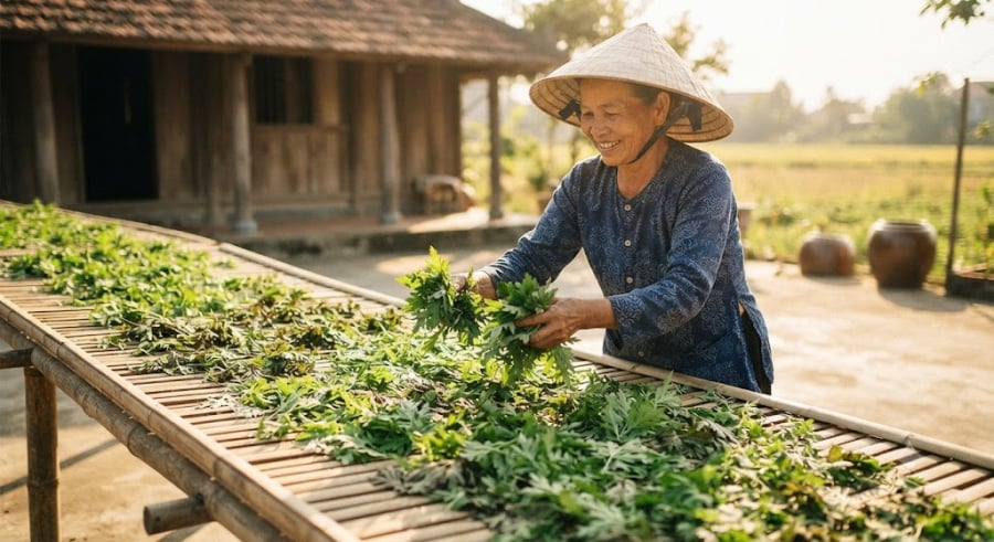 Ngải cứu không chỉ là vị thuốc quý mà còn chứa các loại tinh dầu đặc biệt mà loài muỗi cực kỳ ghét. 