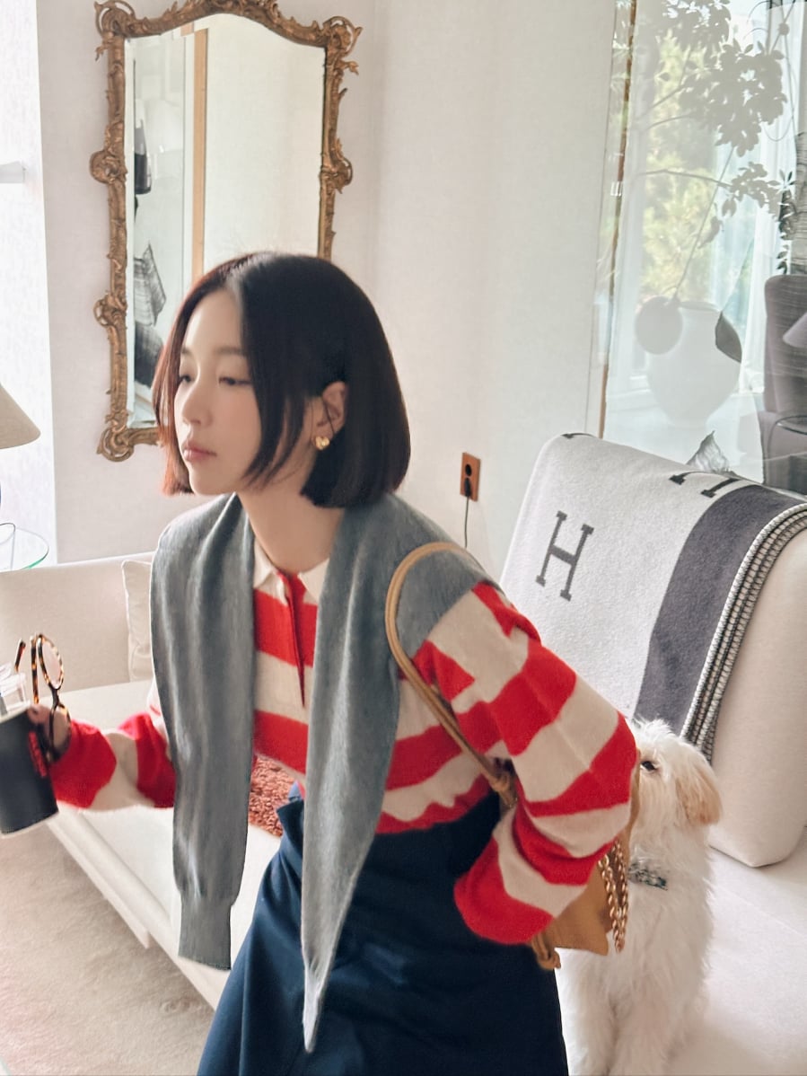 Chỉ với vài phút sấy nhẹ hoặc chải vào nếp, mái tóc đã giữ được vẻ gọn gàng và chỉn chu. 