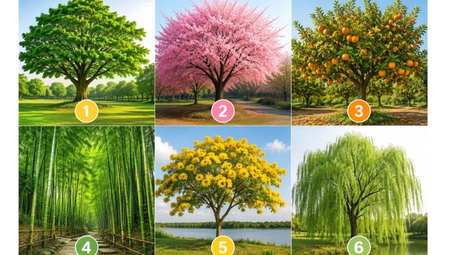 Bạn chọn cái cây nào?