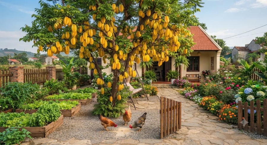 Trồng khế nên chọn khế chua hay khế ngọt để mang lại may mắn