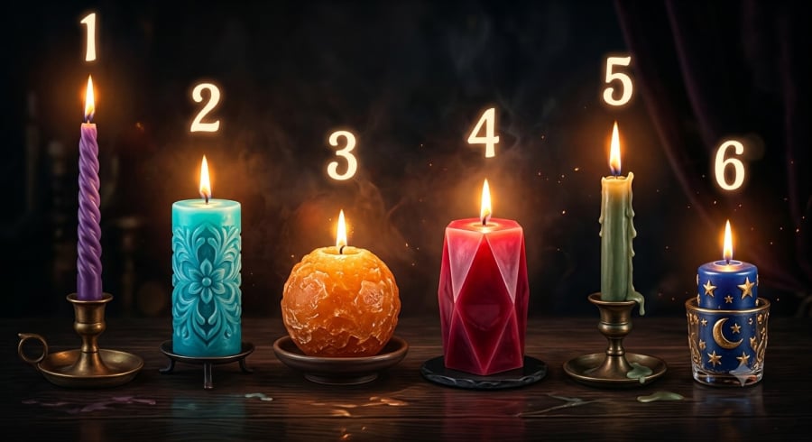 Bạn nhìn thấy ngọn nến nào đầu tiên? Hãy ghi nhớ lựa chọn trước khi xem phần giải mã.