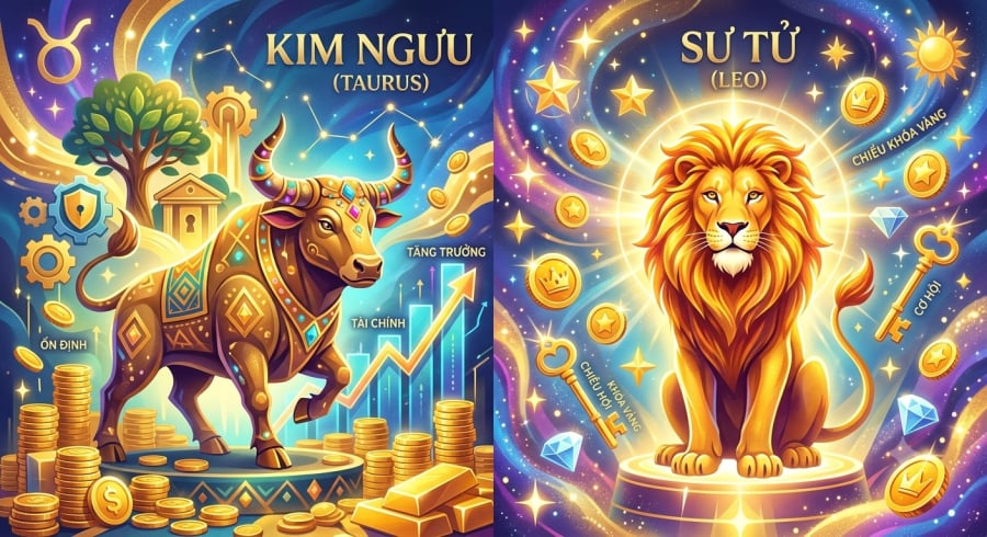 Kim Ngưu và Sư Tử được dự báo là hai cung hoàng đạo có nhiều cơ hội gia tăng thu nhập trong nửa cuối tháng 7.