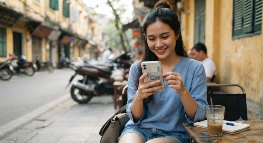 Trong quan niệm của nhiều người, điện thoại là vật bất ly thân.    