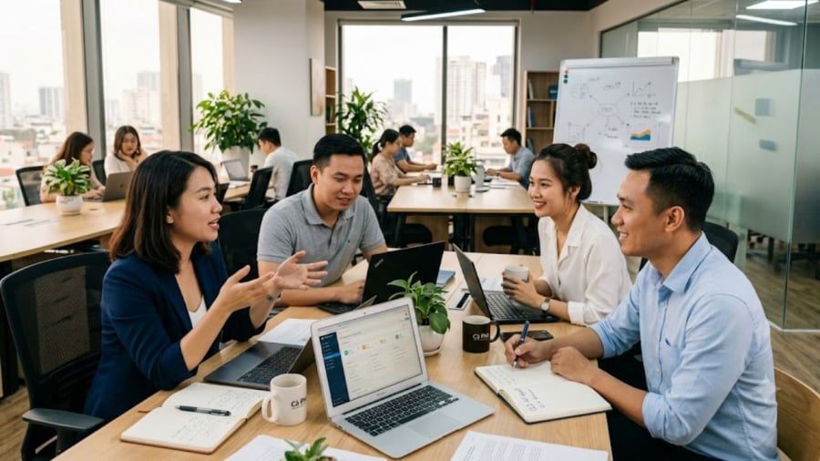 Hãy cẩn trọng khi bạn nói chuyện với đồng nghiệp