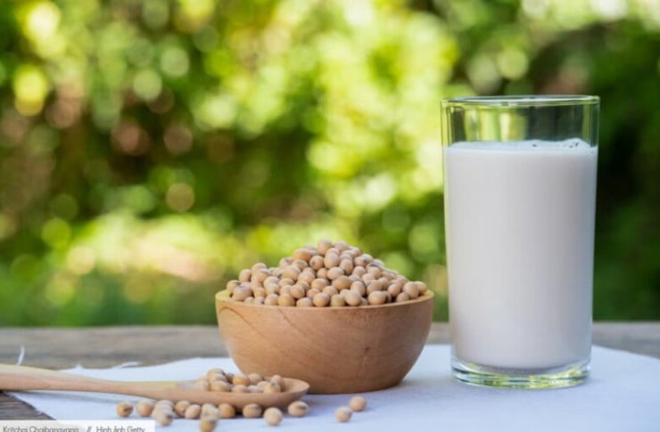 Sữa đậu nành là nguồn cung cấp protein thực vật chất lượng cùng nhiều dưỡng chất có lợi cho sức khỏe. 