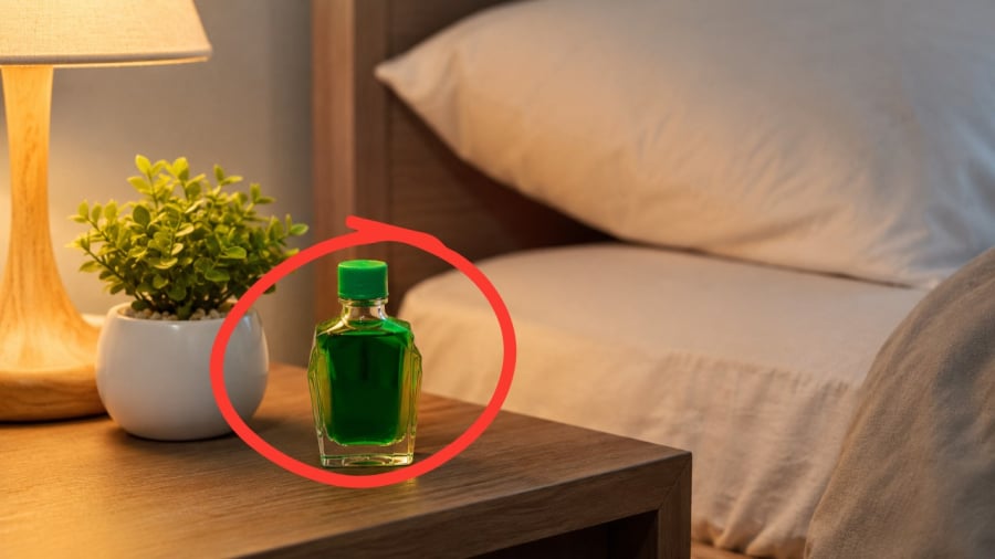 Lợi ích của việc đặt lọ dầu gió ở đầu giường