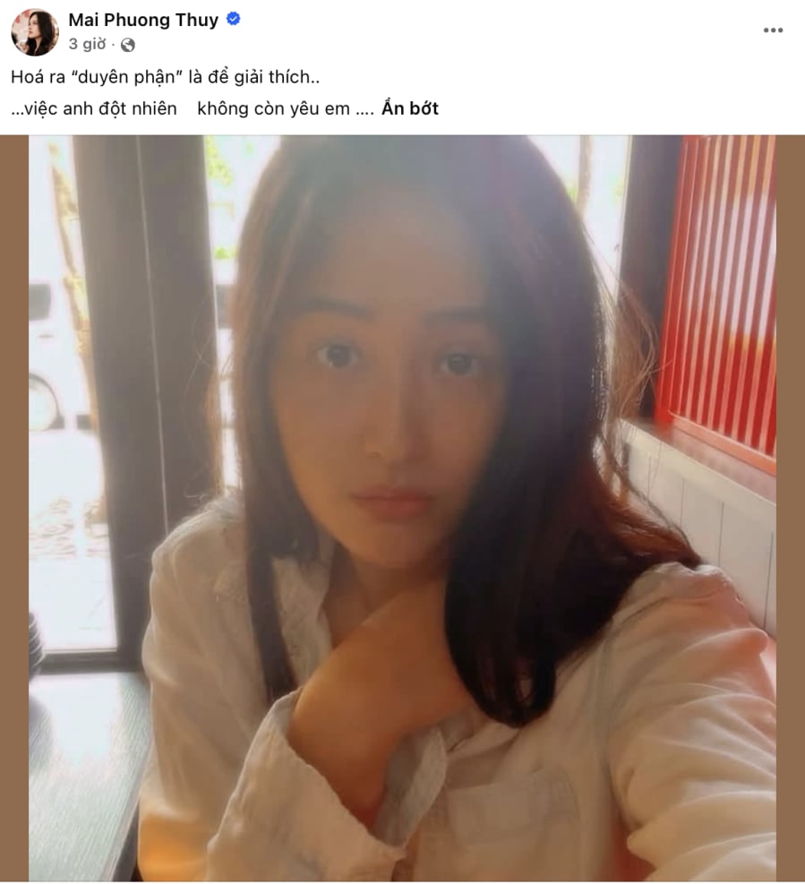Mai Phương Thúy và bạn trai trục trặc?