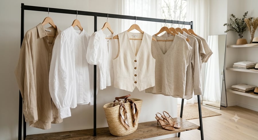 Những thiết kế như sơ mi oversized, blouse tay bồng hay áo linen đang dần thay thế áo phông ôm sát nhờ tính ứng dụng cao và vẻ ngoài thanh lịch.