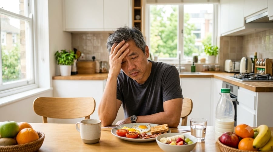 Buồn ngủ, mệt mỏi bất thường sau bữa sáng có thể là một trong những dấu hiệu cơ thể cần được theo dõi về tình trạng đường huyết.