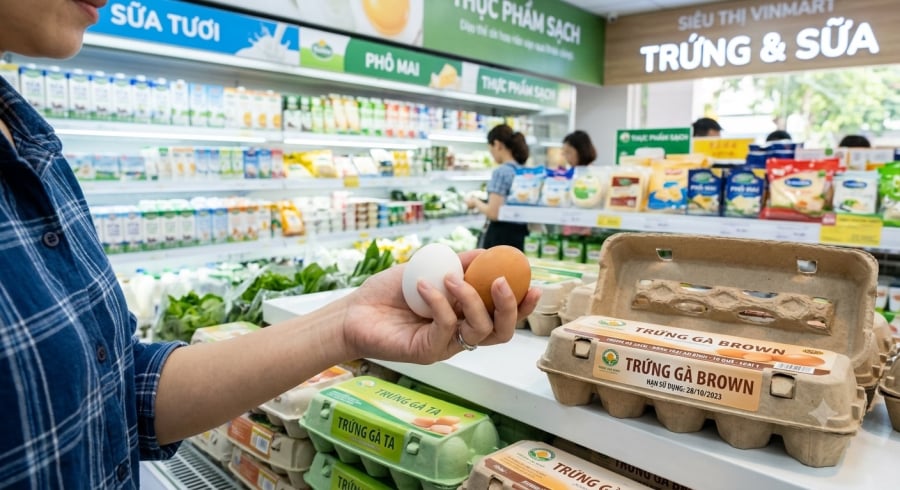 Khi chọn mua trứng, người tiêu dùng nên ưu tiên độ tươi, nguồn gốc và điều kiện bảo quản thay vì chỉ dựa vào màu vỏ hay mức giá.