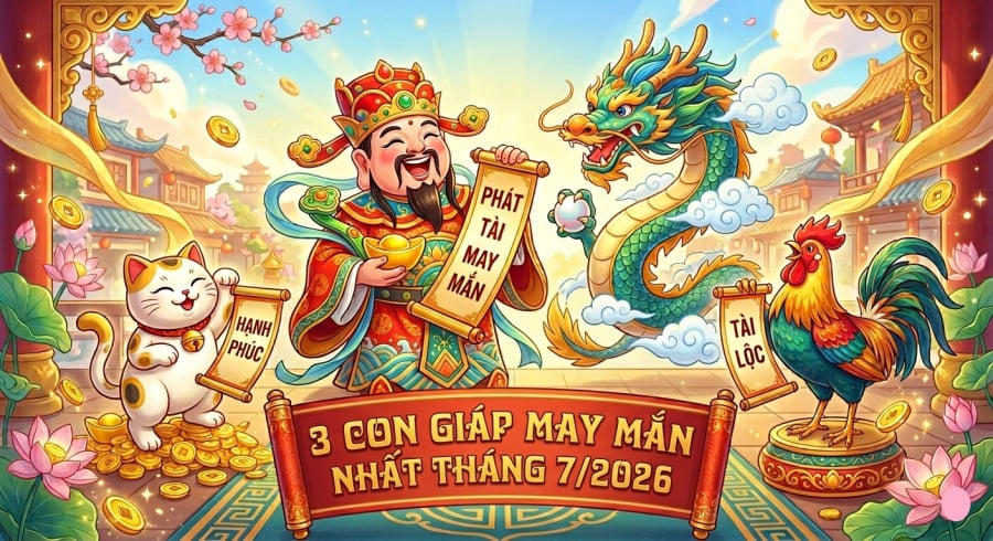 Chốt kèo lãi đậm, 4 con giáp giàu to từ 16/7 đến 24/7