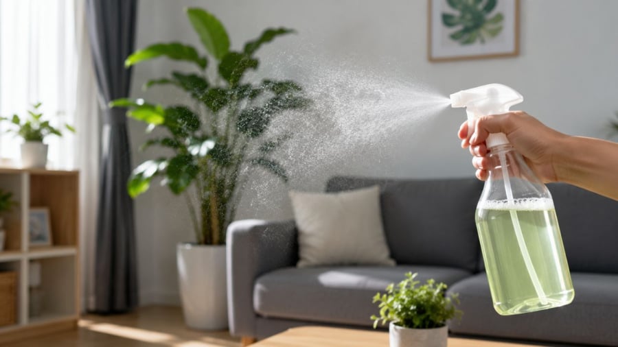 Hỗn hợp này xịt ở trong nhà rất nhiều lợi ích