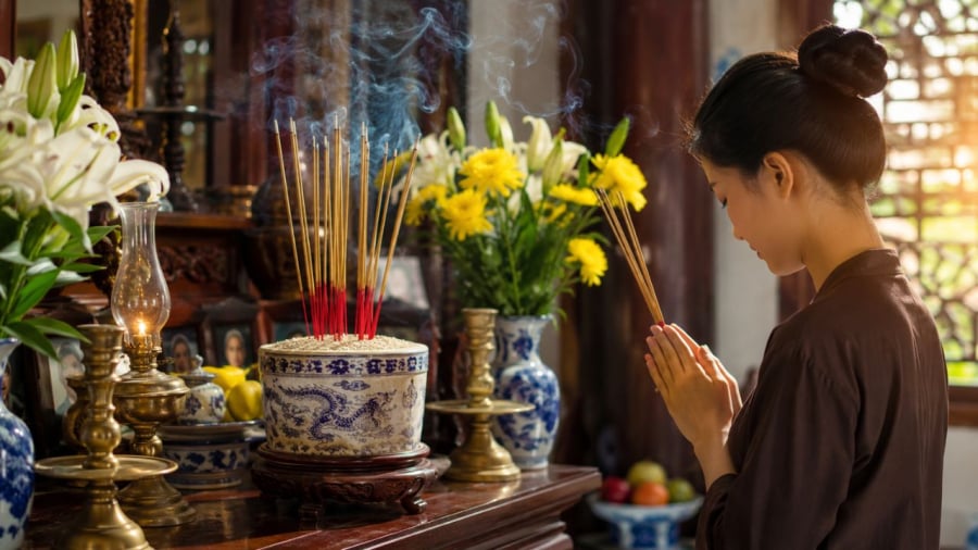Tránh thắp hương tùy tiện kẻo mất đi ý nghĩa