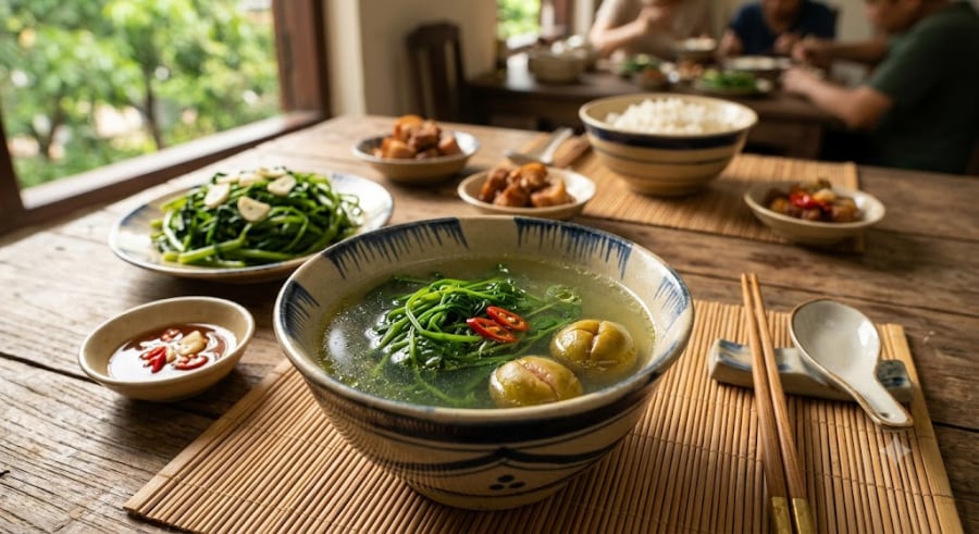 Không thể phủ nhận nước luộc rau là một nguồn dinh dưỡng vô cùng quý giá nếu được chế biến đúng cách.