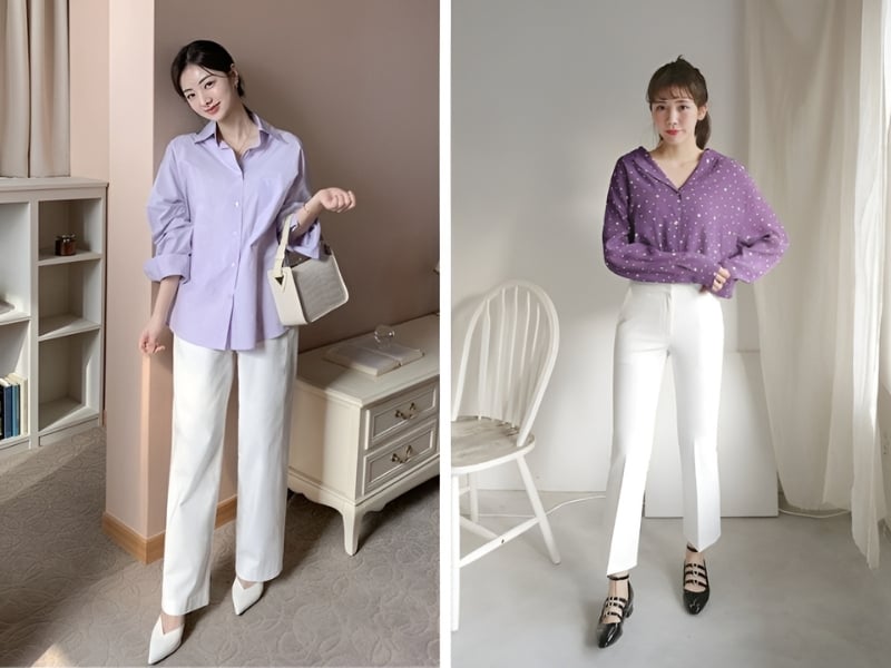 Gam màu này sở hữu sắc tím đậm có chiều sâu, tạo cảm giác trưởng thành và cuốn hút hơn so với những tông tím pastel vốn phổ biến trong nhiều mùa trước.