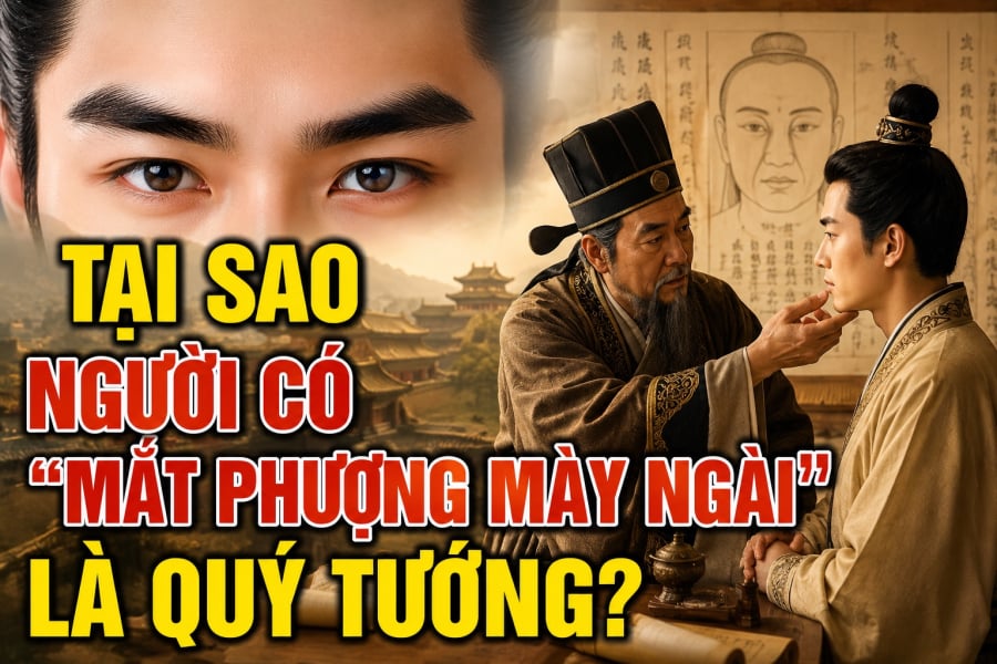 Tại sao người có “mắt phượng mày ngài” là quý tướng?