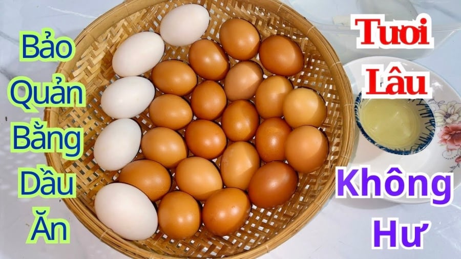 Mẹo bảo quản trứng không cần tủ lạnh 