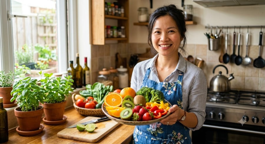 Thực phẩm giàu vitamin C được khuyến khích bổ sung hằng ngày để hỗ trợ sức khỏe và có thể góp phần làm giảm sự hình thành một số hợp chất có hại trong dạ dày.
