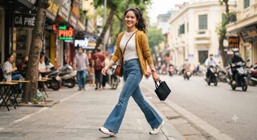 Chon quần jean bạn ấn tượng nhất 