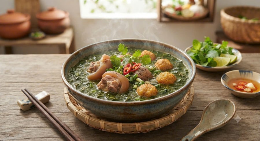 Cách nấu canh móng giò ngon 