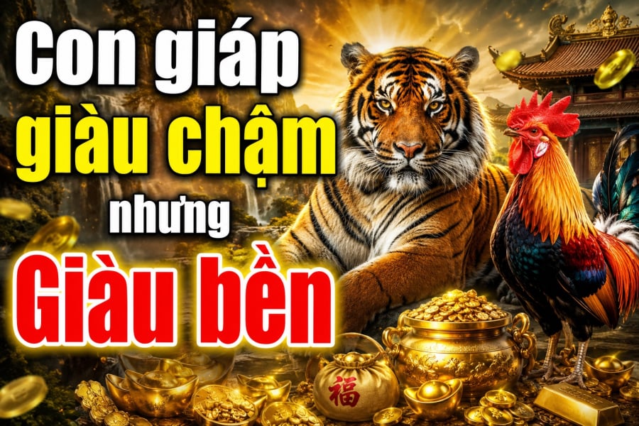 Tuổi dần và tuổi dậu là những con giáp giàu chậm nhưng giàu bền