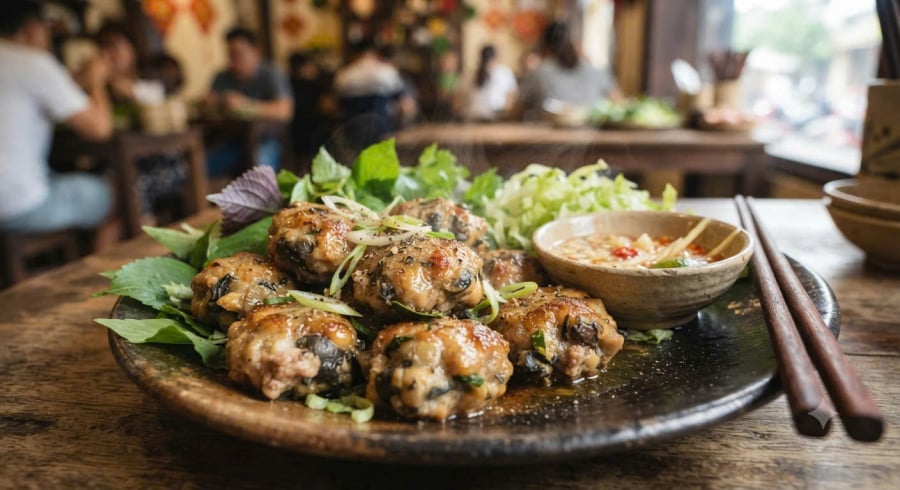 Cách làm chả ốc lá lốt thơm ngon 