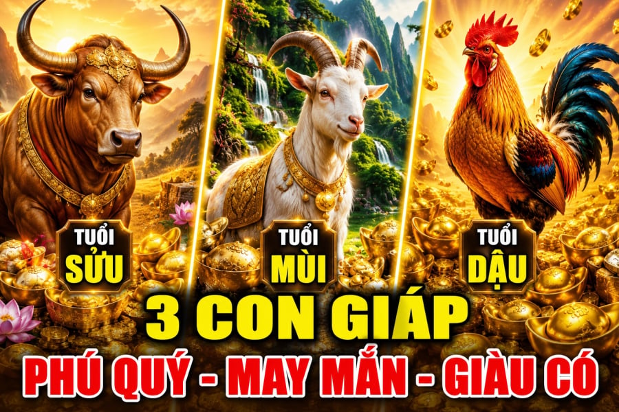 Dưới đây là 3 con giáp được đánh giá vừa có tài, vừa có đức, càng trưởng thành càng dễ gặt hái thành công trong công việc.