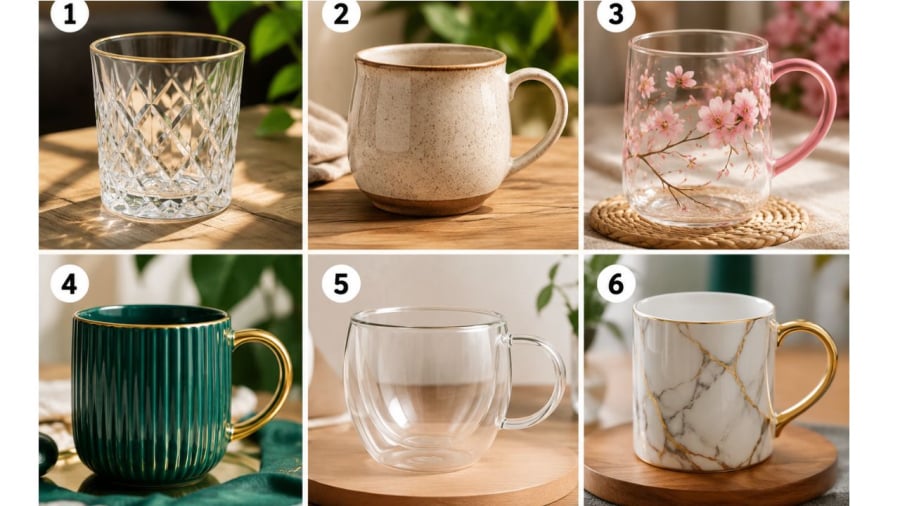 Bạn chọn chiếc cốc nào?