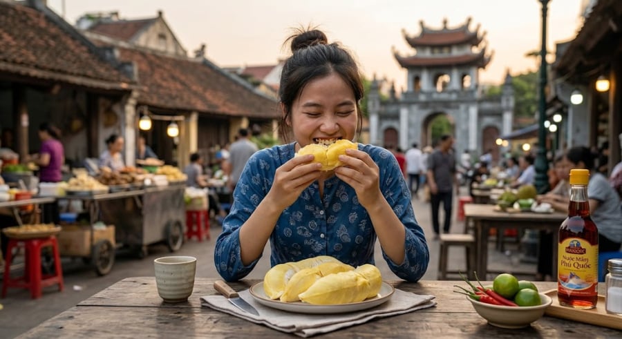 Theo các chuyên gia y tế, trong khi hầu hết các loại trái cây chỉ chứa khoảng 60 kcal/100g thì 100g sầu riêng lại cung cấp tới 132 kcal.    