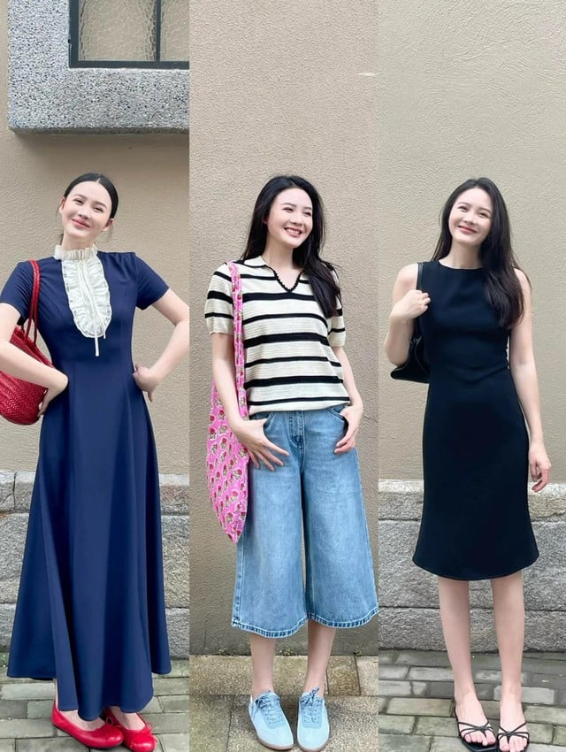 Tông màu này vẫn giữ được vẻ thanh lịch nhưng tạo cảm giác nhẹ nhàng và mềm mại hơn so với màu đen.    