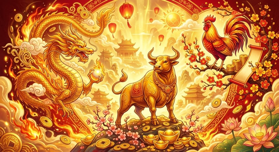 Tháng 8 được dự báo là thời điểm tuổi Sửu, Thìn và Dậu có nhiều cơ hội phát triển sự nghiệp, thu nhập cải thiện.