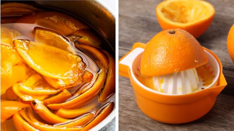 Nước cam là nguồn bổ sung vitamin C tự nhiên dồi dào. 