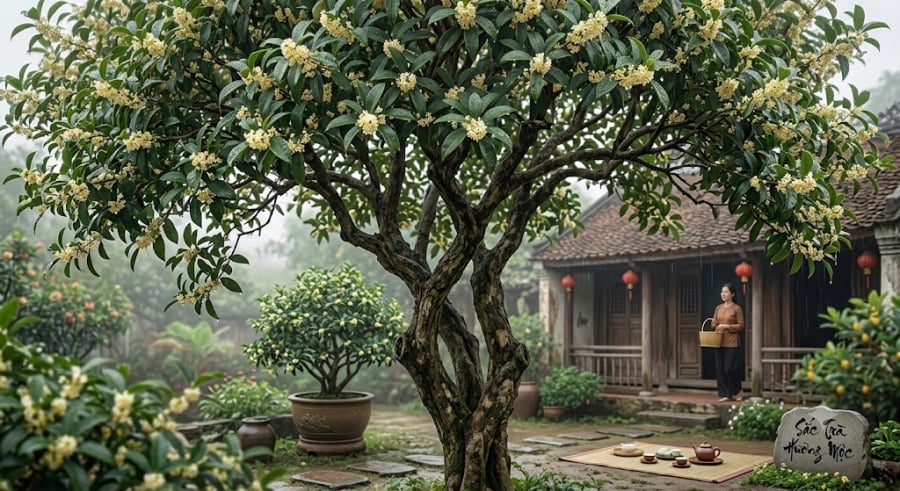 Khác với những loài cây gỗ lớn, mộc hương thu hút bởi mùi hương dịu nhẹ, nồng nàn lan tỏa khắp không gian mỗi khi hoa nở. 