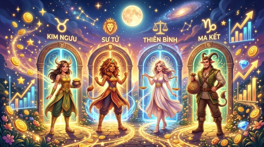 Không phải ai cũng gặp vận may tài chính trong cùng một thời điểm, nhưng 4 cung hoàng đạo này có thể đón nhiều cơ hội đáng kỳ vọng trong tuần 27/7 - 2/8.