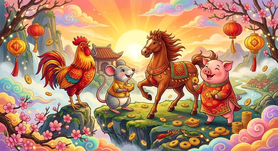 4 con giáp được dự báo liên tiếp đón tin vui về công việc và gia đình trong những ngày cuối tháng 7.