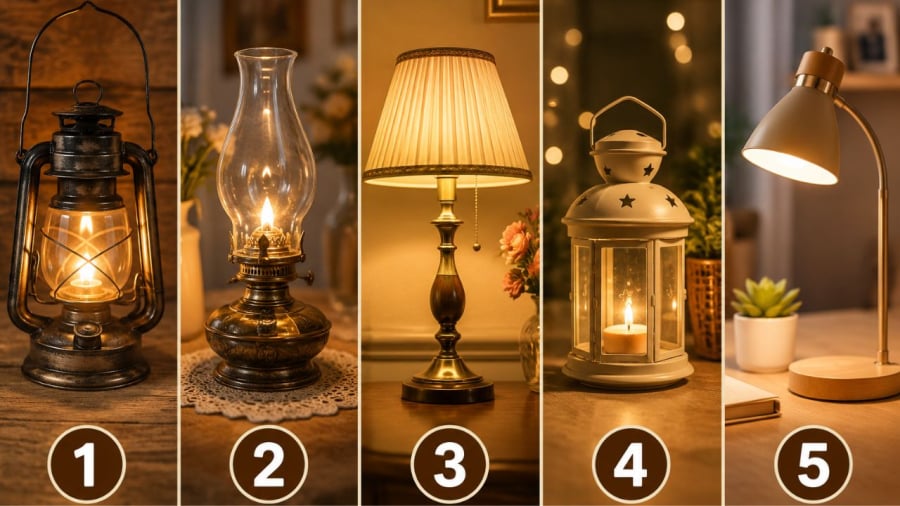 Bạn chọn chiếc đèn nào?