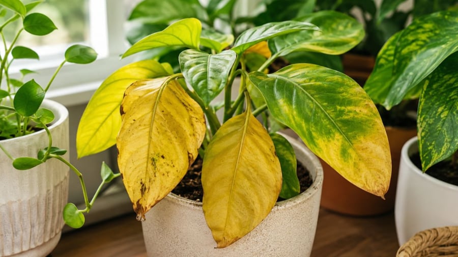 Cẩn thận với những sai lầm này sẽ khiến cây cảnh bị vàng lá dù bạn tốn công chăm sóc