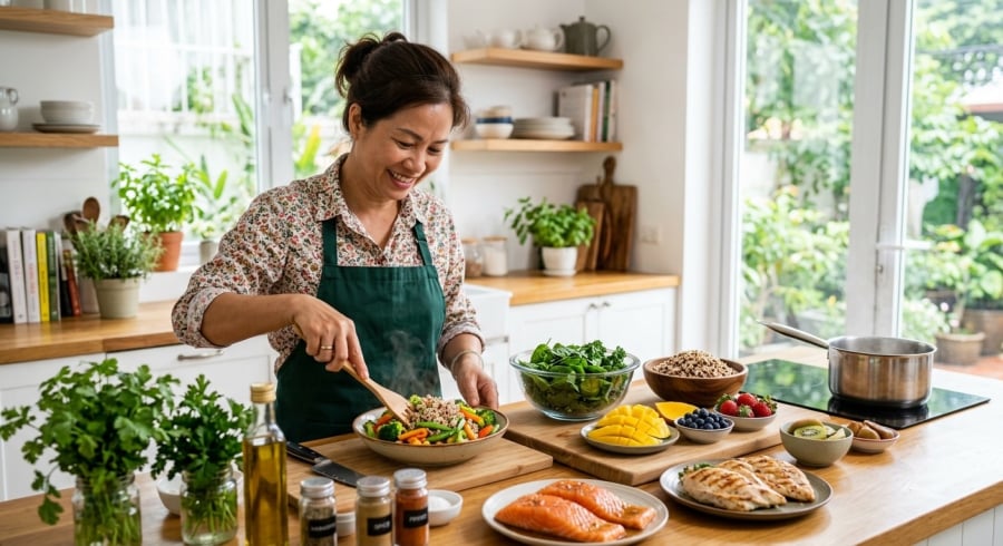 Nghiên cứu cho thấy việc giới hạn thời gian ăn uống trong khoảng 8-9 giờ mỗi ngày có thể mang lại lợi ích cho một số chức năng nhận thức ở phụ nữ lớn tuổi.