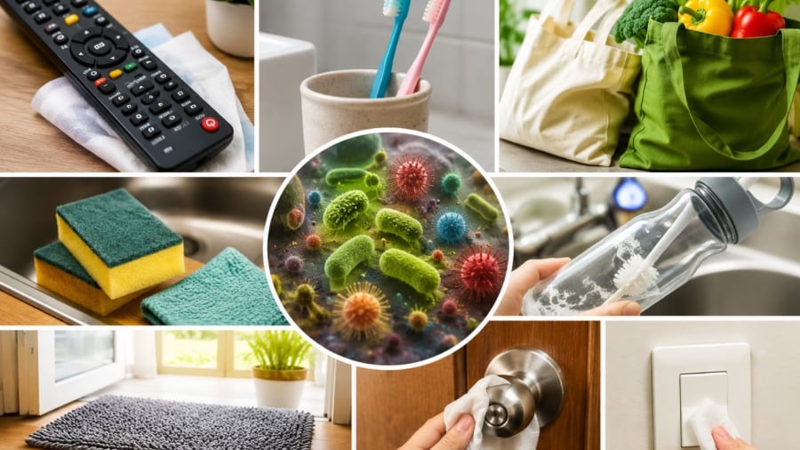 Những vật dụng này cần vệ sinh hơn bạn tưởng