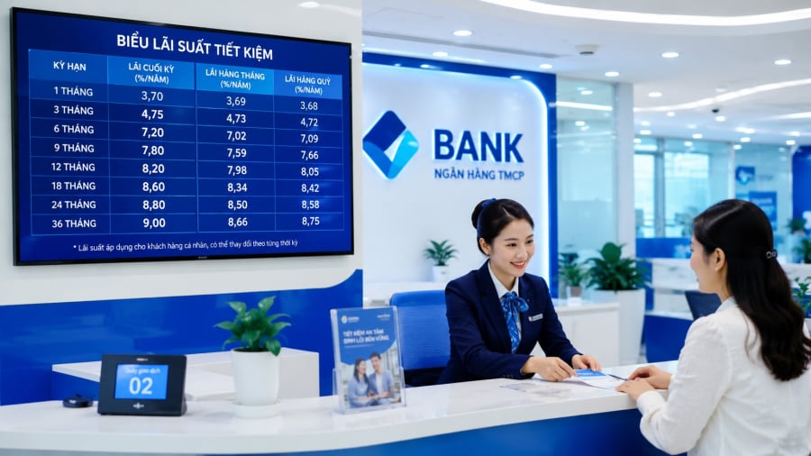 Lãi suất tiết kiệm kỳ hạn 6-12 tháng đang được nhiều ngân hàng áp dụng ở mức cạnh tranh.