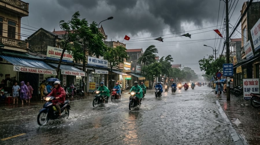 Miền Bắc được dự báo tiếp tục có mưa dông trong nhiều ngày tới, một số nơi có thể xuất hiện mưa rất to.