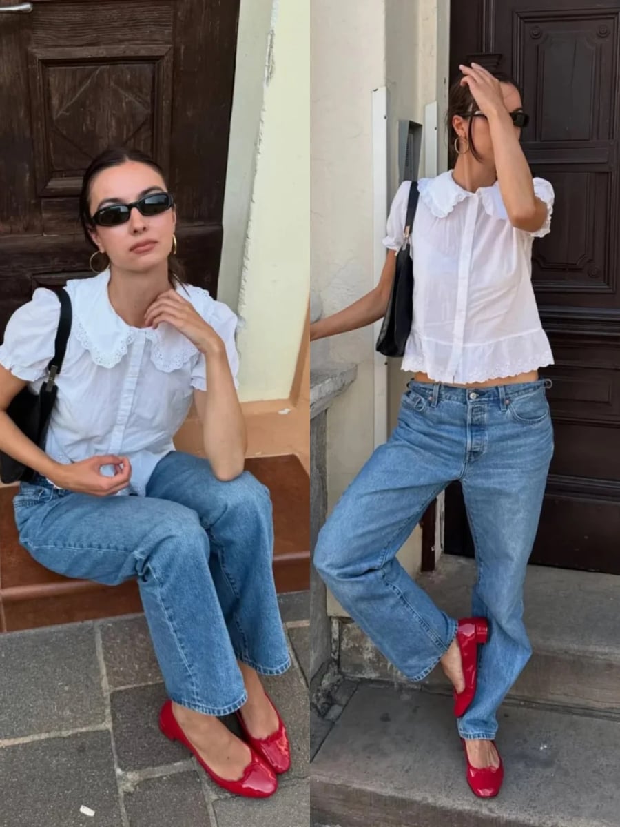 Đây cũng là công thức được nhiều tín đồ thời trang lựa chọn vì dễ ứng dụng mà vẫn mang lại hiệu quả thẩm mỹ cao.    